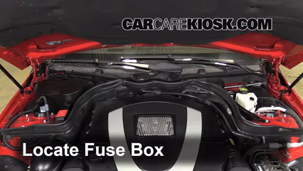 2010 Mercedes-Benz E350 3.5L V6 Coupe (2 Door) Fuse (Engine) Check